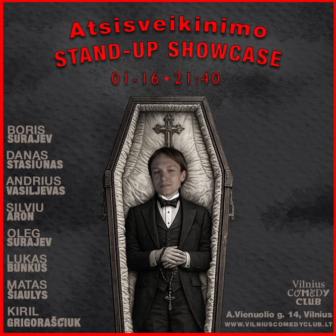 Stand-up Show PAPILDOMAS
